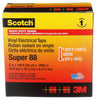 Scotch Super 88 Vinyl Electrical Tape, Black, All-Season Heavy Duty, Rubber Resin Adhesive, 8.5 mil