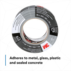 3M DT8 All Purpose Duct Tape, Silver, 48 mm x 54.8 m, 8 mil, Individually Wrapped