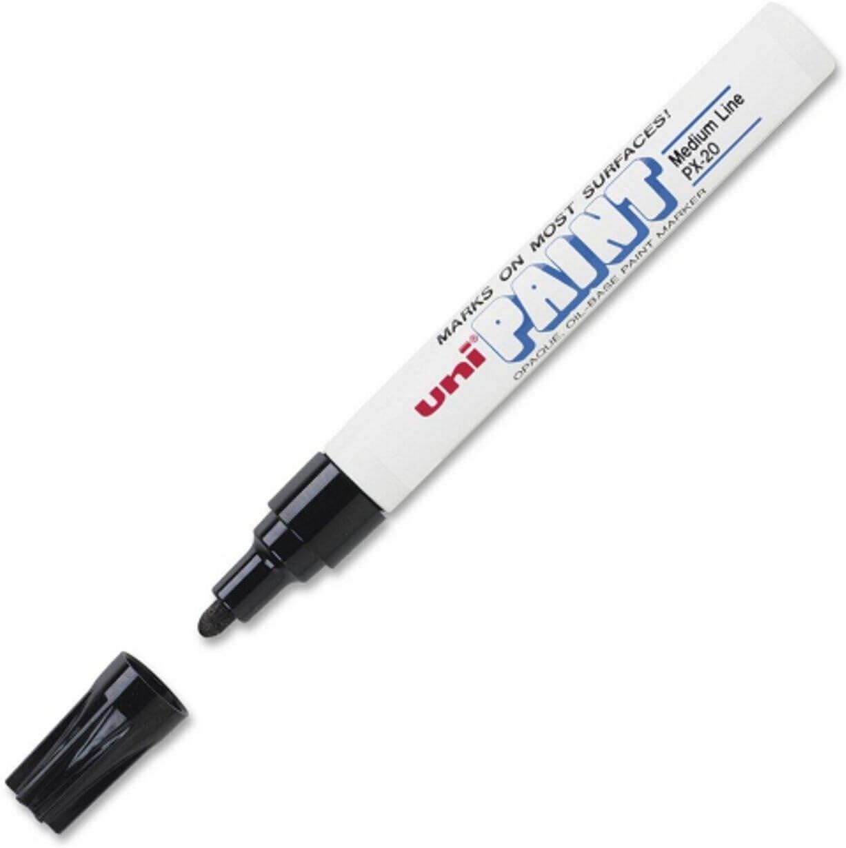 Uni-Paint PX-20 Oil-Based Medium Point Marker, Black