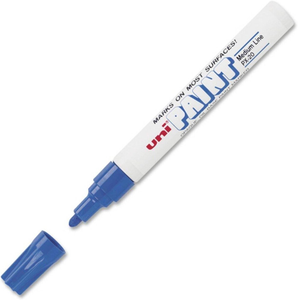 Uni-Paint PX-20 Oil-Based Medium Point Marker, Blue
