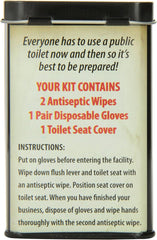 Accoutrements 12179 Public Toilet Survival Kit