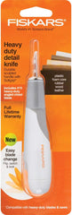 Fiskars 165100-1001 Heavy-Duty Easy Change Detail Knife with #19 Chisel Blade