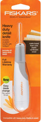 Fiskars 165100-1002 Heavy-Duty Easy Change Detail Knife with #2 Blade