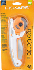 Fiskars 197990-1001 Easy Change Ergo Control Rotary Cutter, 45 mm