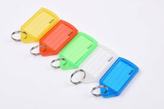 Helix 31315 Key Tags, Assorted Colors, Pack of 10