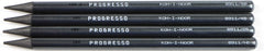 Koh-I-Noor FA8911.4BC Progresso Woodless Graphite 4-Pencil Set, HB, 2B, 4B, 6B Degrees, Black