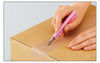 Kokuyo HA-S110G Colored Standard Type Cutter Knife, Fluorine-Coated Blade