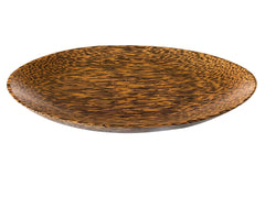 LuPro LPKT-WTH85 Palm Wood Oval Salad Dish, Brown