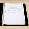 Mead 17208 Filler Paper, College Ruled, 8 1/2" x 11", 200 Sheets/Pack
