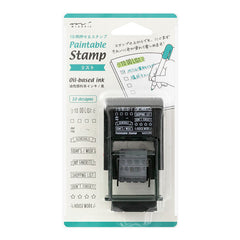 Midori 35376-006 Rotating Paintable Stamp, To Do List, 10 Designs