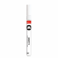 Molotow 111.000 ONE4ALL Empty Refillable Acrylic Paint Marker, 2 mm Round Tip