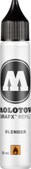 Molotow 699.040 Grafx Aqua Ink Blender Refill, 30ml Bottle, 1 Each