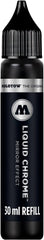 Molotow 699.080 Liquid Chrome Alcohol-Based Refill, 30ml Bottle, 1 Each
