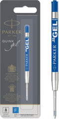 Parker 2020761-2020762 QUINK Gel Ink Refill, 0.55 mm Fine Tip