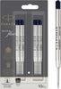 Parker 2119151-2119154 QUINKflow Ballpoint Pen Ink Refills, 0.7 mm Medium Tip