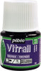 Pebeo 050010-050039 Vitrail Solvent-Based Stained Glass Paint, 45ml Bottle
