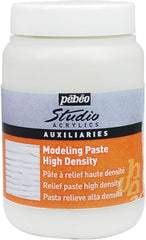 Pebeo Studio 169115 Modeling Paste High Density, 250 ml jar