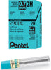 Pentel 50 Super Hi-Polymer Lead Refills, 0.7 mm Medium Line, 12 pcs per Tube, Box of 12 Tubes
