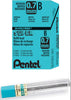Pentel 50 Super Hi-Polymer Lead Refills, 0.7 mm Medium Line, 12 pcs per Tube, Box of 12 Tubes