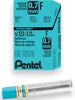Pentel 50 Super Hi-Polymer Lead Refills, 0.7 mm Medium Line, 12 pcs per Tube, Box of 12 Tubes
