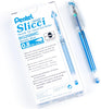 Pentel Arts BG208 Slicci Needle Tip Gel Pens, 0.8 mm Medium, Metallic Ink, Dozen Box