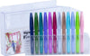Pentel SES15CPC12/SES15C2PC12 Arts Sign Pen Brush Tip, Flexible Point, 12 Assorted Colors