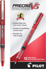 Pilot 13444-35336 Precise V5 Rolling Ball Pens. 0.5 mm Extra Fine Point, Dozen Box