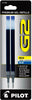 Pilot 77289-77365 G2-10 Gel Ink Rolling Ball Pen Refills, 1.0 mm Bold Point, 3 Packs