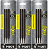 Pilot 77343-77344 FriXion Point Erasable Gel Ink Refills, 0.5 mm Extra Fine Point, 3 Packs