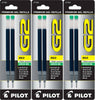 Pilot 77289-77365 G2-10 Gel Ink Rolling Ball Pen Refills, 1.0 mm Bold Point, 3 Packs