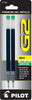 Pilot 77289-77365 G2-10 Gel Ink Rolling Ball Pen Refills, 1.0 mm Bold Point, 3 Packs