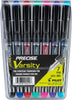 Pilot 90010-90066 Varsity Disposable Fountain Pens, Medium Point, Bundle of 6 Pens
