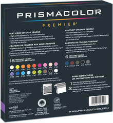 Prismacolor 1774800 Premier Soft Core Colored Pencil Set - Manga Colors, 23 Pack