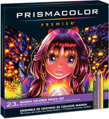 Prismacolor 1774800 Premier Soft Core Colored Pencil Set - Manga Colors, 23 Pack