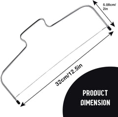 SCI Scandicrafts A1082 Cake Slicer/Leveler, Stainless Steel Cutting Wire