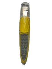 LuPro LPKT-P1081 4-in-1 Citrus Zester with Cover, Stainless Steel, Boxed