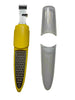 LuPro LPKT-P1081 4-in-1 Citrus Zester with Cover, Stainless Steel, Boxed