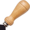 Ghidini R415 Stainless Steel Cheese Knife with Wooden Handle, 6.5 Inch, Made in Italy