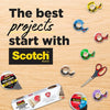 Scotch 3437 Expressions Masking Tape, .94 in x 20 yd (24 mm x 18.2 m)