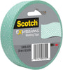 Scotch 3437-P1-ESF Expressions Masking Tape, Mint Mosaic