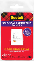 Scotch LS851G Self-Sealing Laminating Pouches, 2