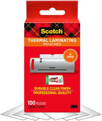 Scotch TP5852-100 Thermal Pouches, 2.4