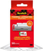 Scotch TP5852-100 Thermal Pouches, 2.4" x 4.2", ID Badge without Clip, 100 Pouches