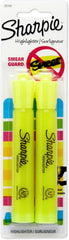 Sharpie 25162PP-25164PP Accent Tank Highlighters, Fluorescent Yellow, Chisel Tip