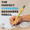 Ticonderoga X33336 My First Wood-Cased Pencils, #2 HB Soft, With Erasers, Yellow, 36 Count