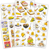 Trends International ST1600 Gudetama the Lazy Egg Sticker Variety Pack, 100+ Stickers