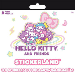 Trends International ST4273 Stickerland Hello Kitty and Friends Stickers, Pad of 6 Pages, 120 Stickers