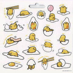 Trends International ST4275 Stickerland Gudetama the Lazy Egg Stickers, Pad of 6 Pages, 120 Stickers