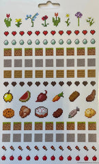 Trends International ST5297 Stickerland Minecraft Stickers, Pad of 4 Pages, 300+ Stickers