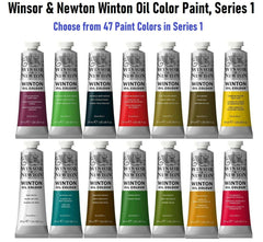 Winsor & Newton 1414 Series 1 Winton Oil Color Paint, 37 ml Tube